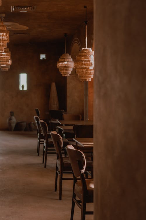 Furniture in a Traditional Restaurant