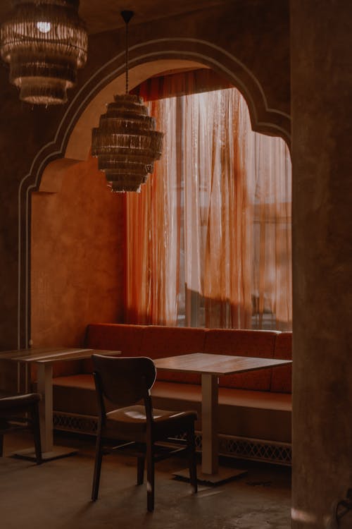 Furniture in a Traditional Restaurant