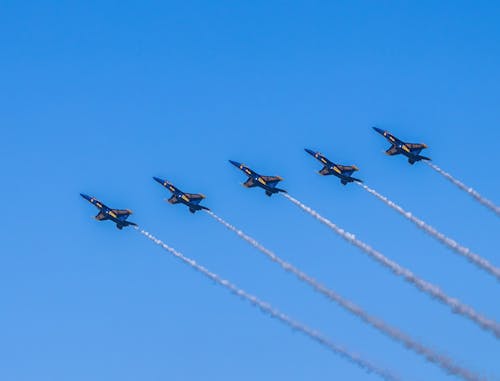 amerika birleşik devletleri donanması, blue angels, FA-18 içeren Ücretsiz stok fotoğraf