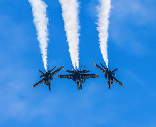 Fighter Planes during an Airshow