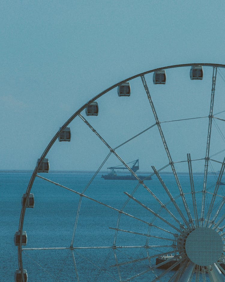 Ferris Wheel By The Sea