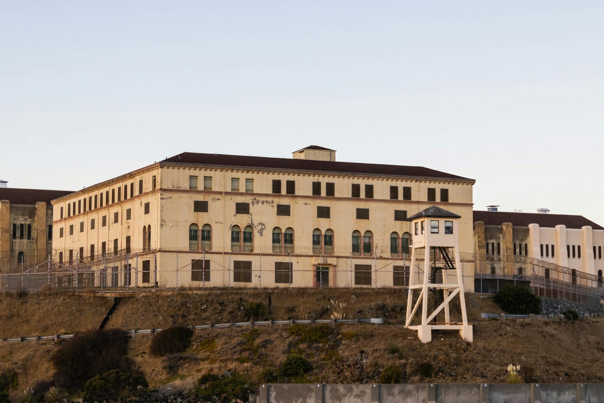 Exterior of the San Quentin State Prison