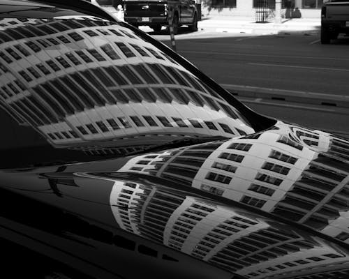 Fotos de stock gratuitas de blanco y negro, ciudad, coche