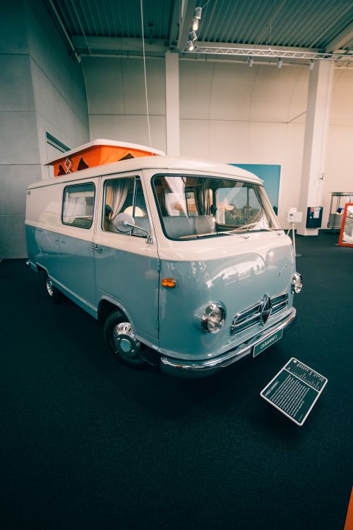 Free A classic Citroën van on display at a motor museum in Germany. Stock Photo