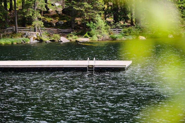 Pier On Lake