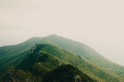 Бесплатное стоковое фото с Аэрофотосъемка, горный хребет, горы