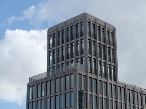 Facade of a Modern Office Skyscraper 