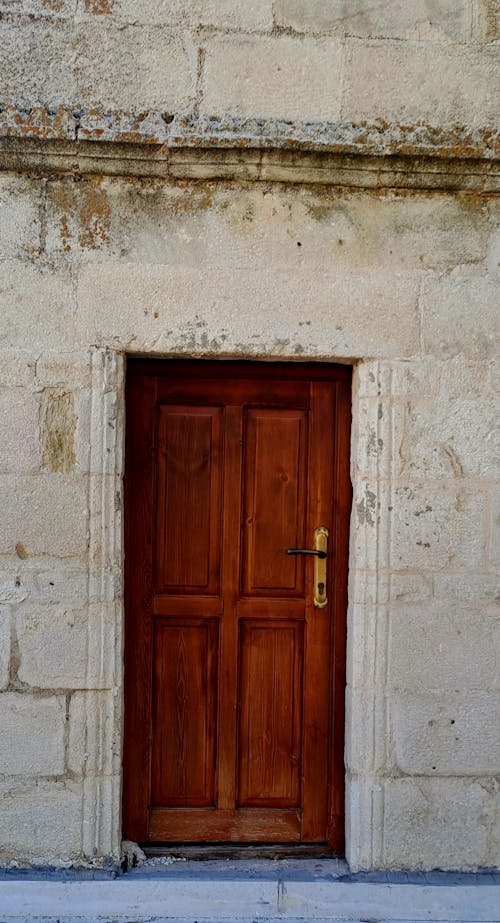 Photo of a Brown Door 