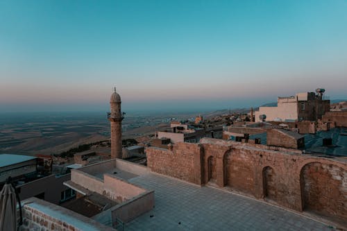 Townsacape with a Minaret, and Horizon in Mist