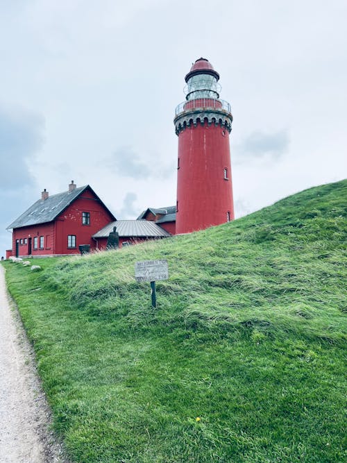 Bovbjerg Lighthouse in Denmark