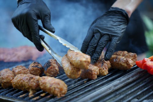 Gratis stockfoto met barbecue, bbq, detailopname