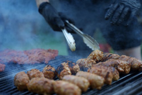 Barbekü, et, Gıda içeren Ücretsiz stok fotoğraf