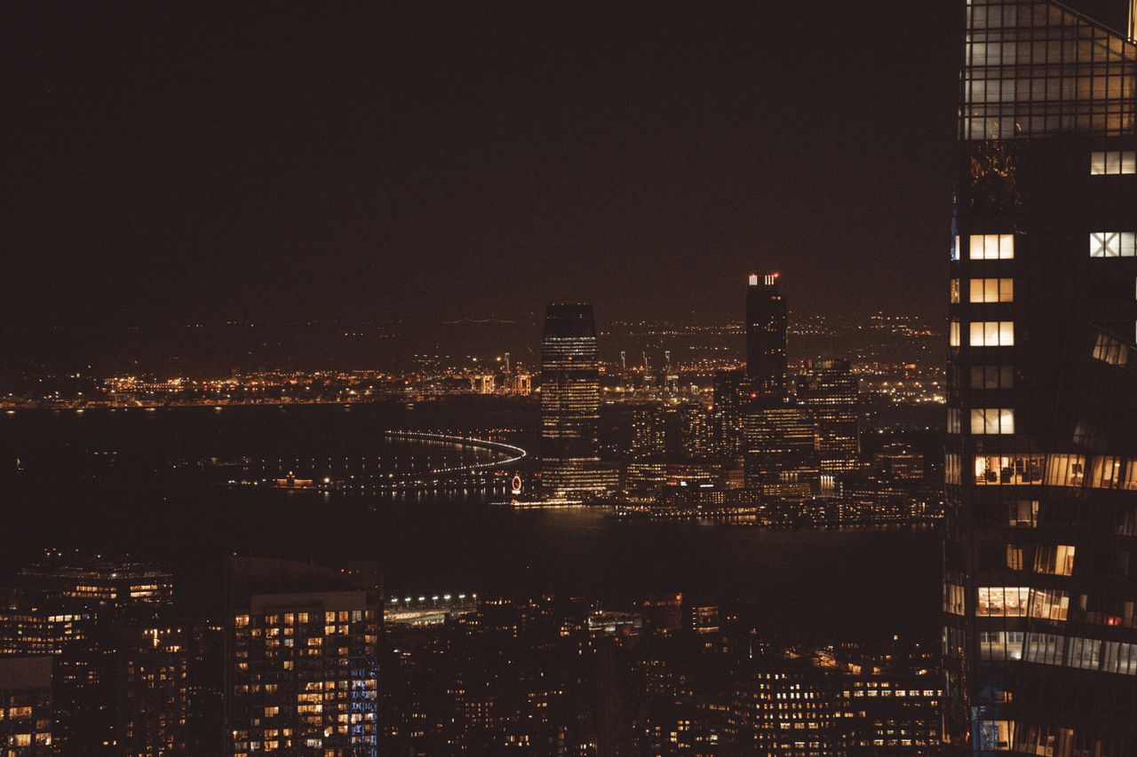explore the captivating skyline of new york city by night featuring th