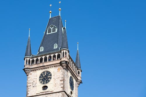 Tower of Old Town Hall in Prague