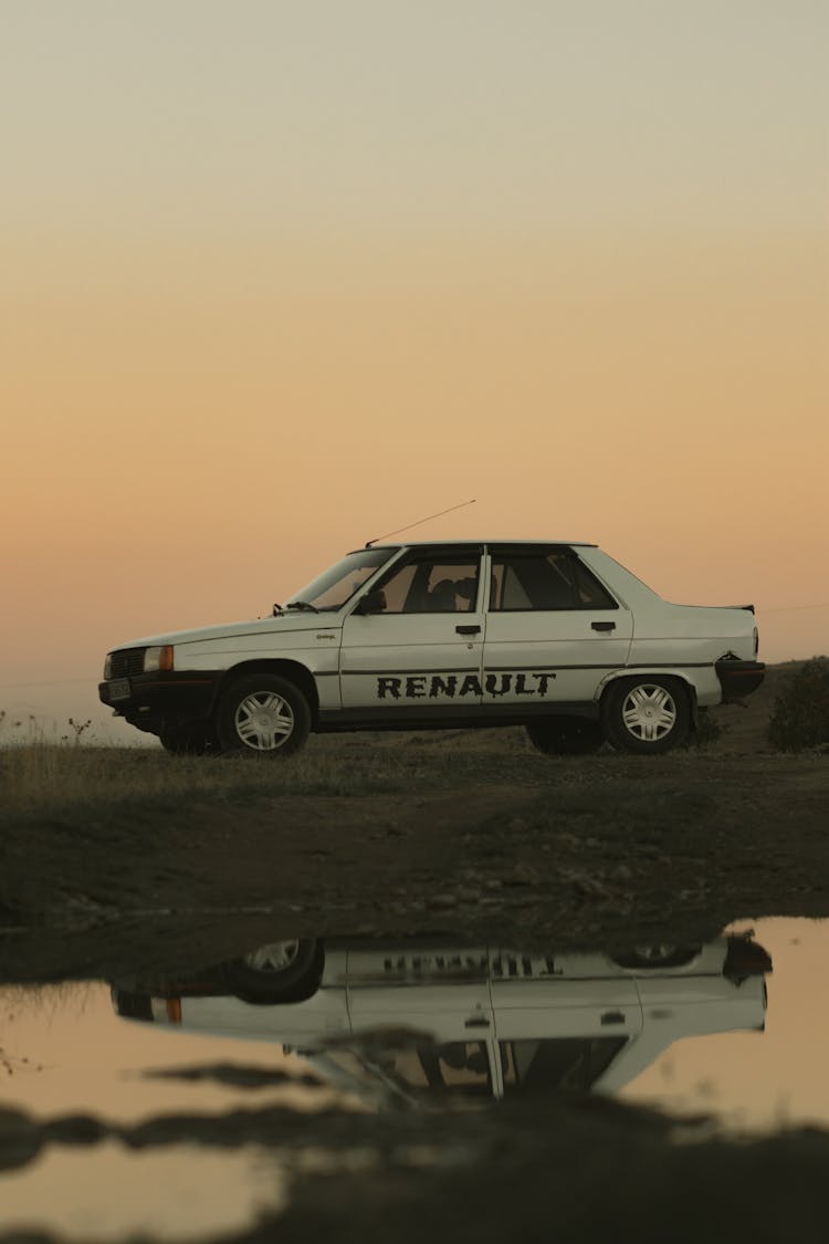 Renault Alliance At Sunset