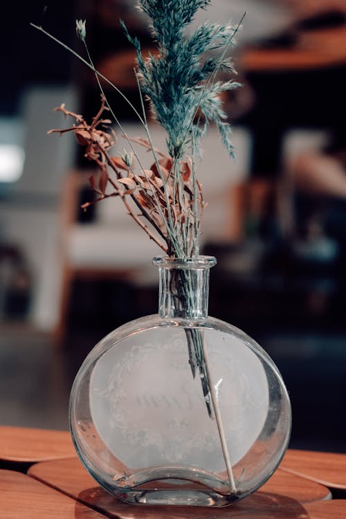 Bottle with Flowers