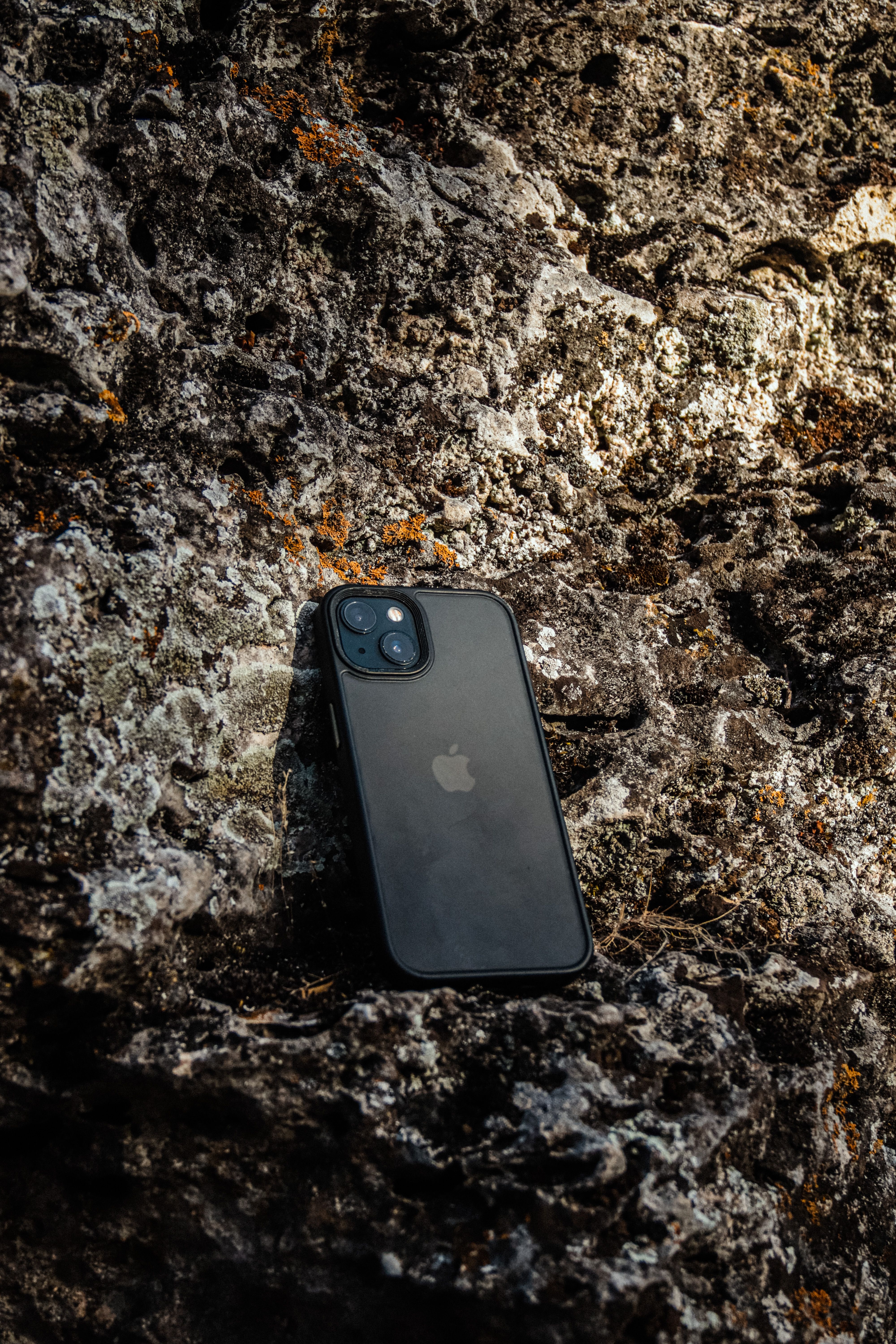 A Smartphone on a Rock · Free Stock Photo