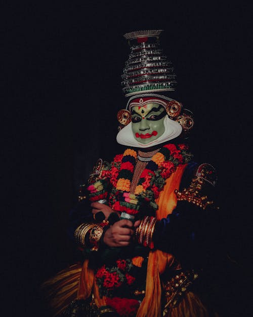 Kalamandalam Gopi, Indian Dancer in a Costume