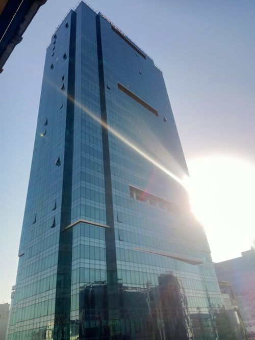 Free City life world class building Stock Photo