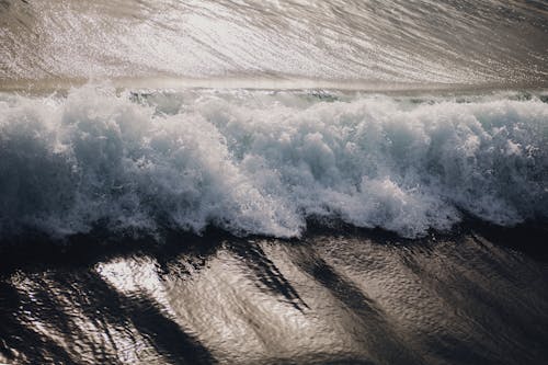 Free 海の波の眺め Stock Photo