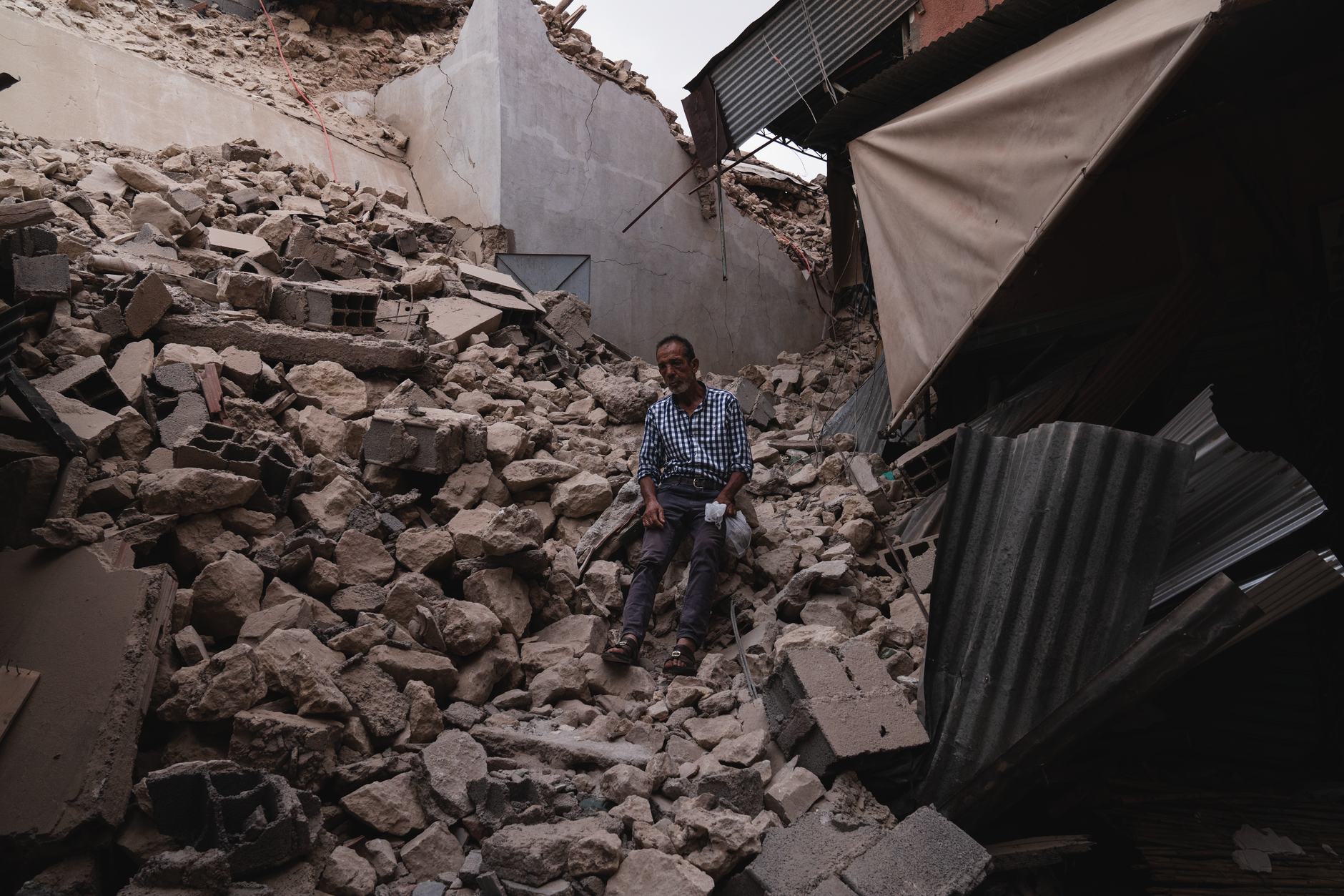 As impactantes imagens do terremoto que abalou a Colômbia