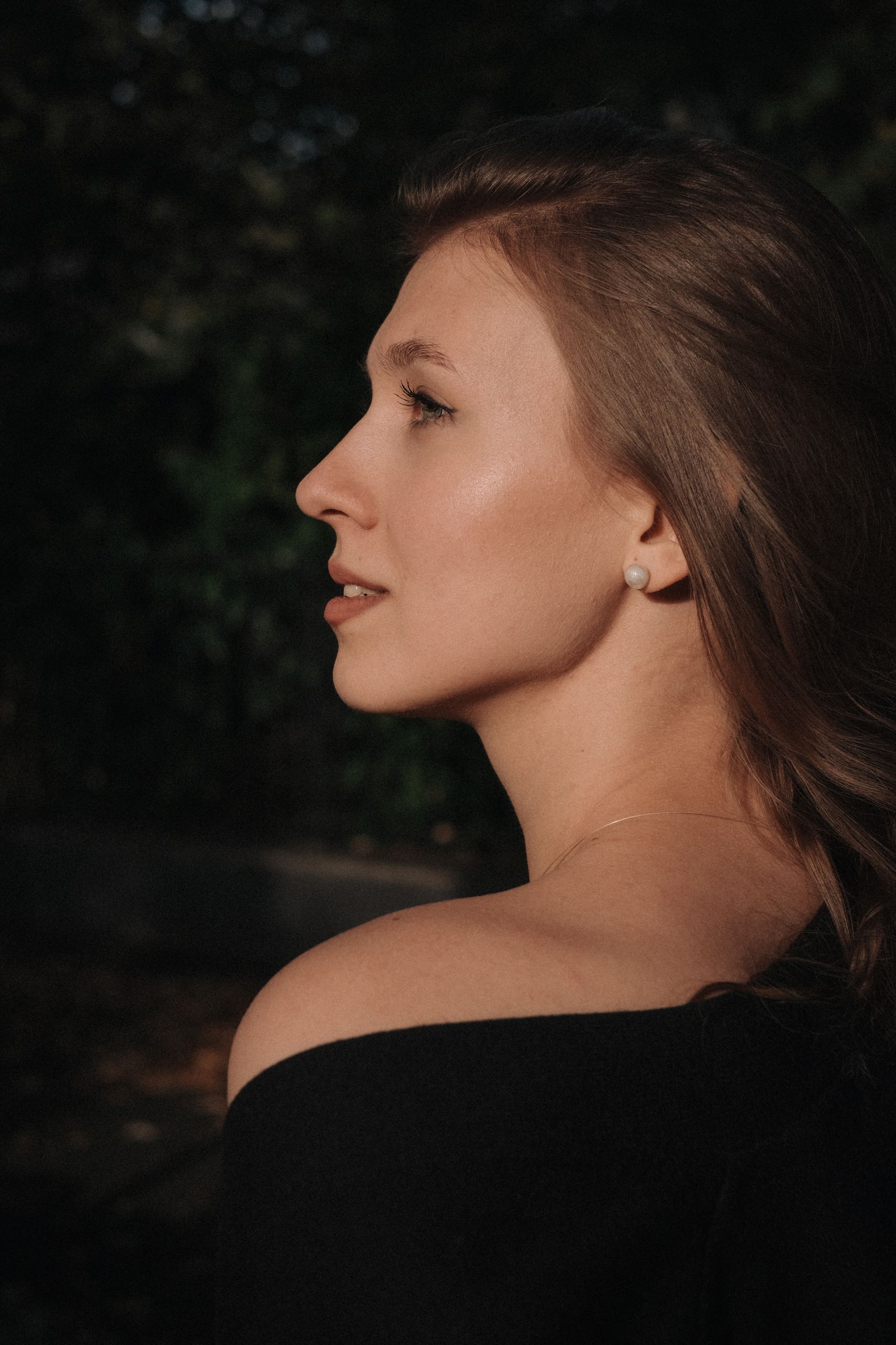 Warm, natural beauty portrait
