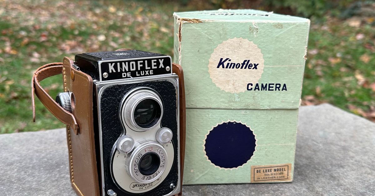 Vintage Kinoplex De Luxe Camera in Leather Case and Original Box · Free ...