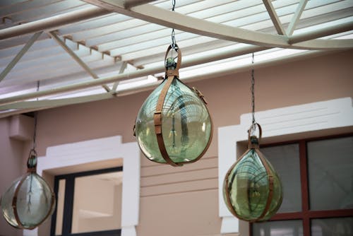 Decorative Lamps Hanging under Ceiling