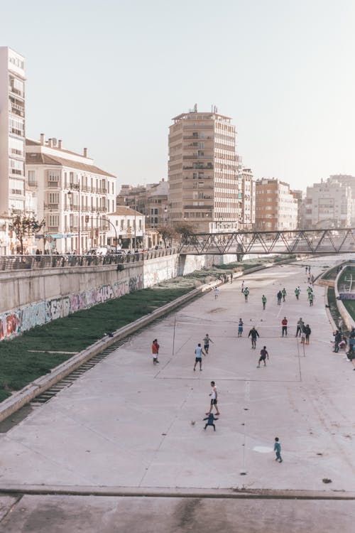 People Playing at the Street