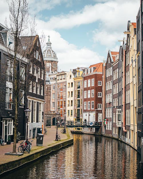 Foto profissional grátis de a holanda, Amsterdã, canal