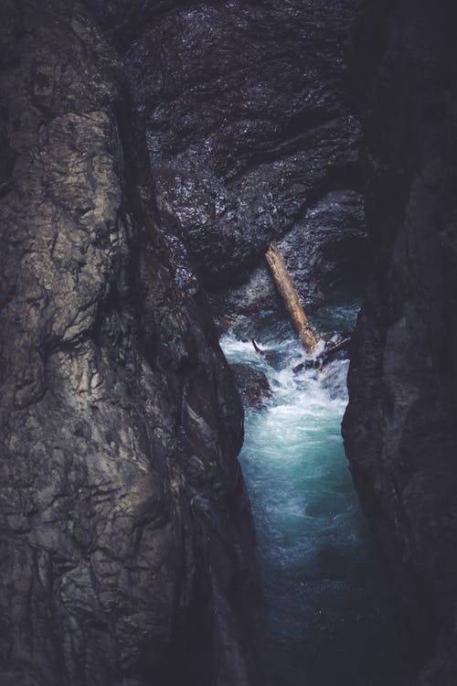 Stream in a Cave 
