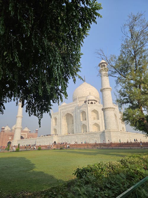 Foto stok gratis istana taj mahal, Taj Mahal