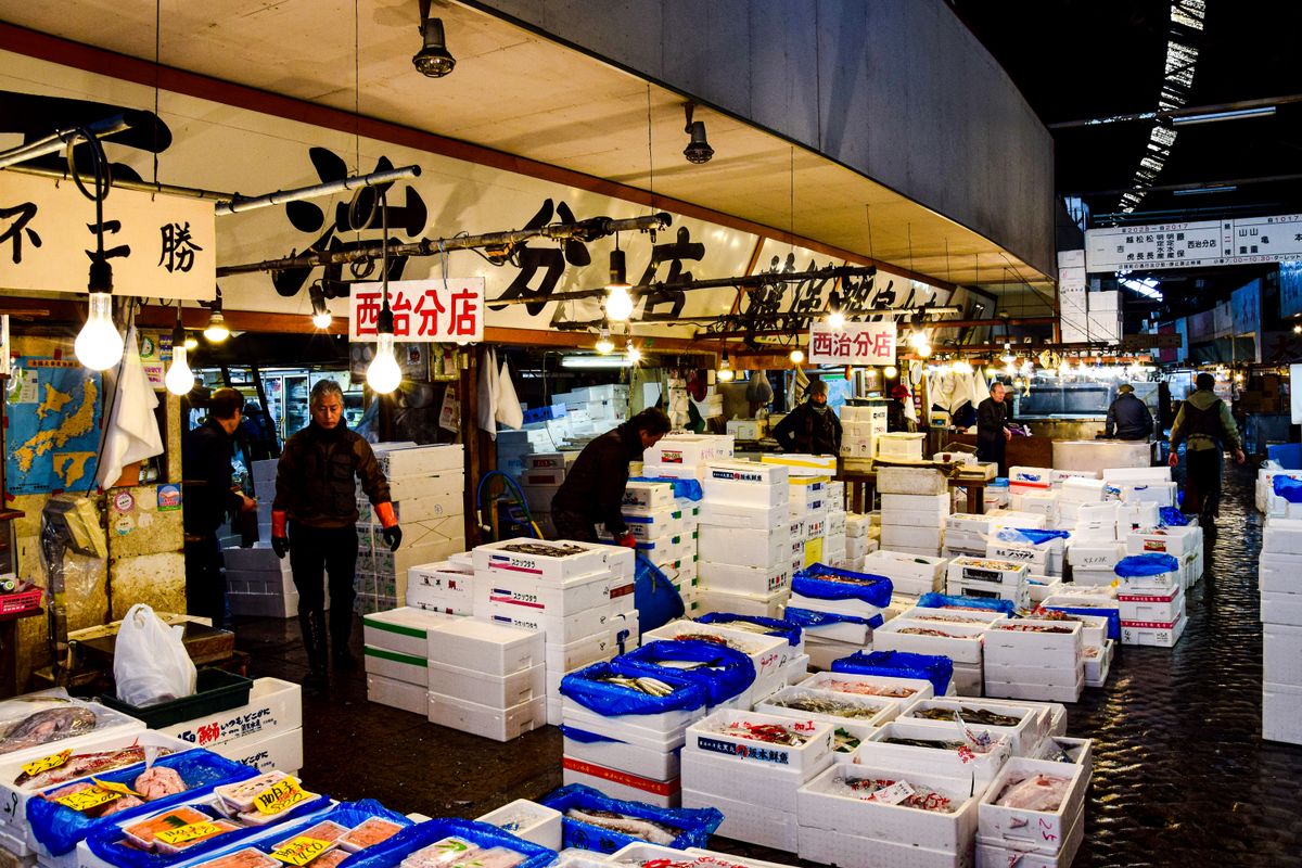 Tsukiji Outer Market breakfast (guided food walk option)
