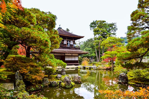 Higashiyama Jisho-ji Temple in Kyoto 