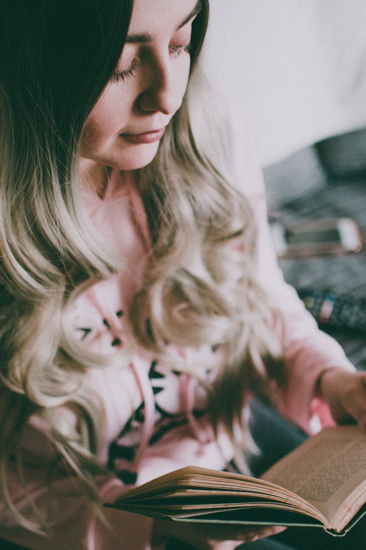 Woman Reading Book