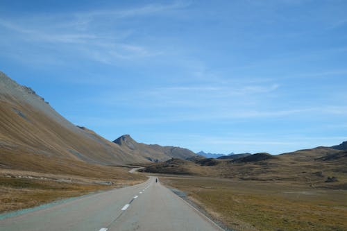 Foto d'estoc gratuïta de carretera, infinit, lluna