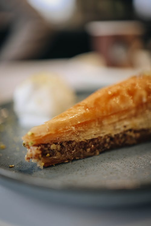 Základová fotografie zdarma na téma baklava, detail, dort