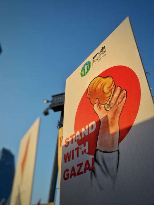 Stand with Gaza Banner