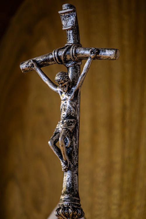 Antique Metal Crucifix