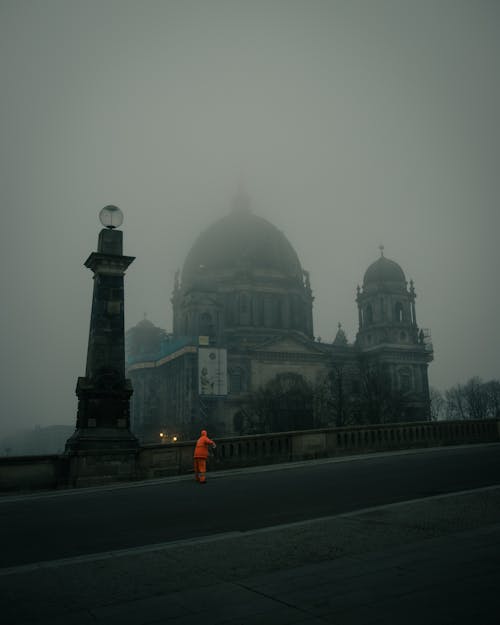 Berlin Cathedral Hidden in Mist