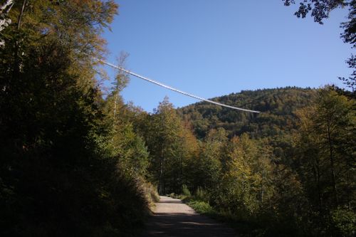 Free Blick auf Hängebrücke Stock Photo
