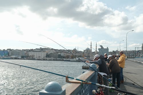 Free stock photo of angling, big city, blue mosque