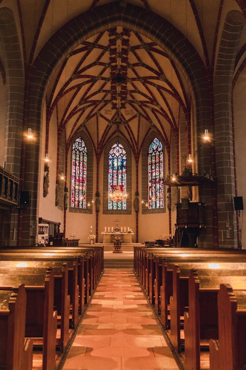 Foto profissional grátis de altar, arquitetura gótica, capela