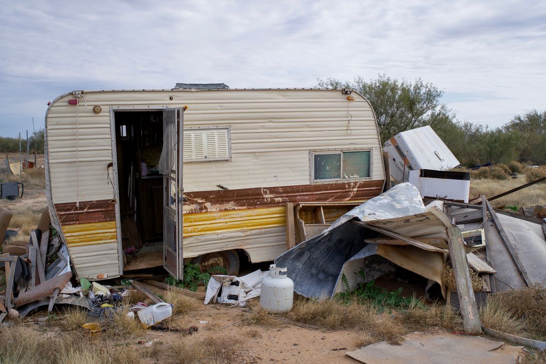 Inside Destroyed Rv Abandoned, Destroyed RV · Free Stock Photo