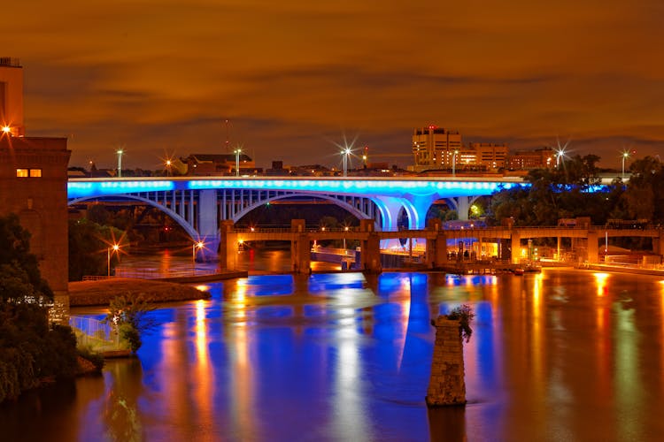 The Interstate 35W Bridge, Minneapolis, U.S.