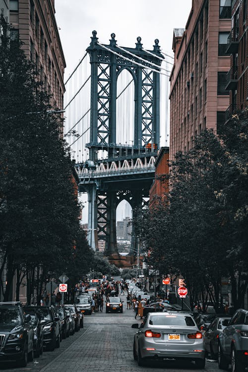 Fotobanka s bezplatnými fotkami na tému Brooklyn, Brooklyn Bridge, Manhattan