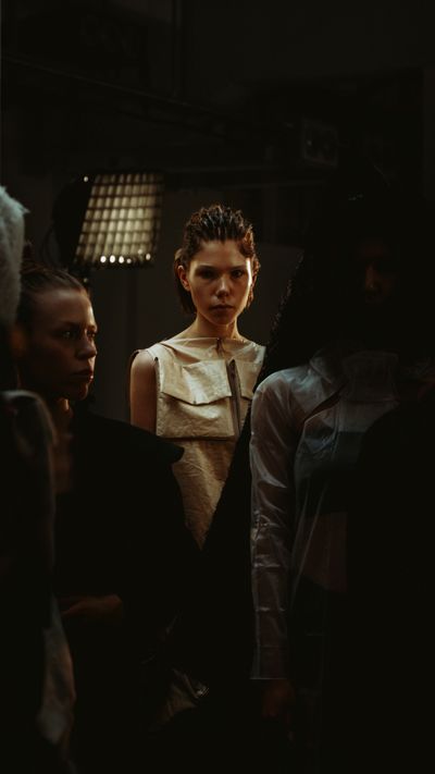 Backstage at a fashion show, photo by Lasse Bergqvist on Pexels