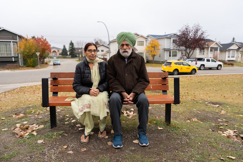 Melbourne suburb streets, couple