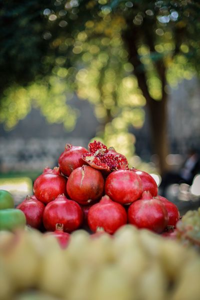 Pomegranate & saffron