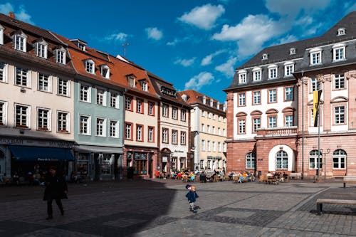 Old Market Square in City in Germany